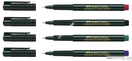 Cienkopis FINEPEN 1511 0,4 ZIELONY FABER-CASTELL