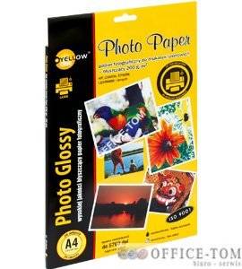 Papier foto A4 200g A20 błysz. (L4G200) LASER Yellow One
