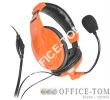 Słuchawki z mikrofonem TRACER EXPLODE ORANGE Mini-jack Pomarańczowy - 3