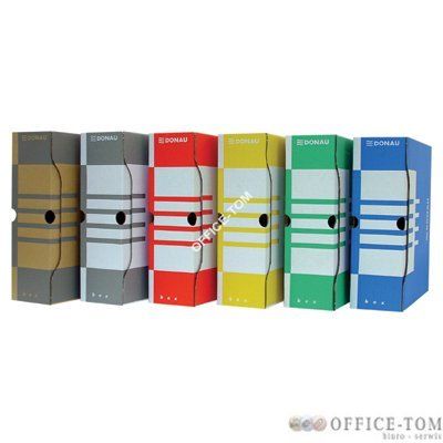 Pudło archiwizacyjne na segr. Donau A4/100 szare