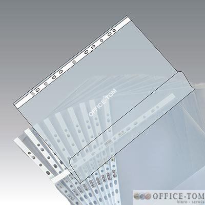 Koszulka HERLITZ A4 krystaliczna z zaokrąglonymi boczkami 10szt