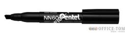 Marker gruby wodoodporny PENTEL ścięta końcówka, ekologiczne Czarny