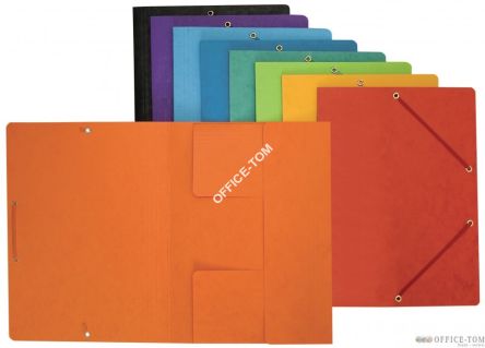 Teczka preszpanowa z gumką A4 czarna 100553880 BANTEX