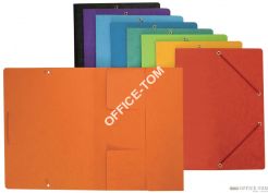 Teczka preszpanowa z gumką A4 pomarańczowy 100553882 BANTEX