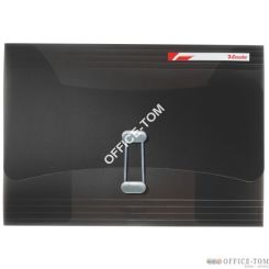 Teczka z gumką Intense  - grzbiet 15 mm, czarny Esselte