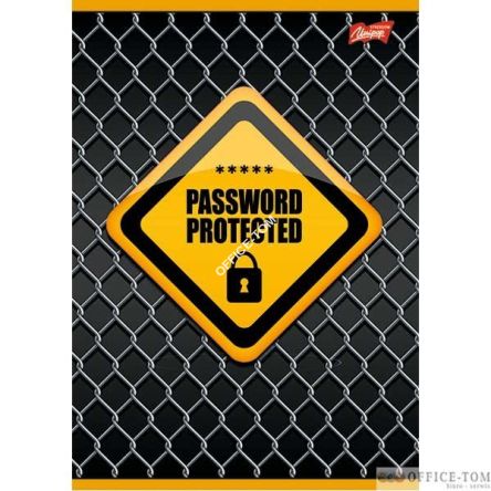 Brulion w półtwardej oprawie A4, 96k., krata Unipap