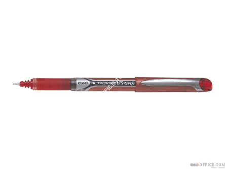 Cienkopis PILOT V5 Grip czerwony 0,5mm