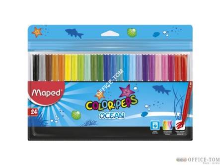 Flamastry COLORPEPS OCEAN 24 szt ETUI