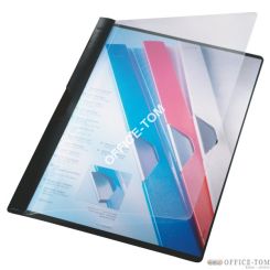 Skoroszyt z klipsem LEITZ - 3 mm - do 30 kartek, czarny