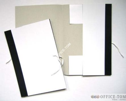 Teczka wiązana żółta