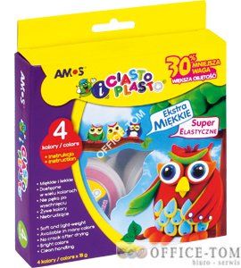 CIASTO PLASTO AMOS 4kol. IC18P4 170-2208