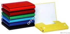 Teczka Donau A4 eco 30 mm skrzyd/rzep żółta