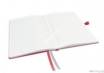 Notatnik Leitz Complete, A5 , twarda oprawa 80k Czerwony