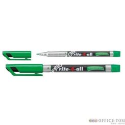 Marker permanentny STABILO Write-4-All, FINE zielony