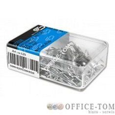 Spinacz E&D PLASTIC metalowy gładki 50mm 18szt