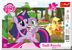 Puzzle My Little Pony W sadzie - Puzzle Ramkowe 15 elementów TREFL 31155
