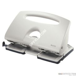 Dziurkacz podwójny LEITZ szary  40 kartek