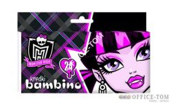 Kredki BAMBINO  24-kol.   w pud.kart. MONSTER HIGH St.Majewski