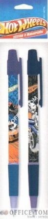 Zestaw długopisów - 2 szt. blister HOT WHEELS  ST.MAJEWSKI