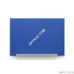 Tablica szklana Nobo Diamond niebieska 1260x711 mm 1905189