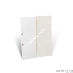 Skoroszyt oczkowy 1/2 A4 - 350g/m2 UNIPAP