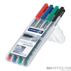 Foliopis F 318 WP4 etui 4szt. LUMOCOLOR STAEDTLER