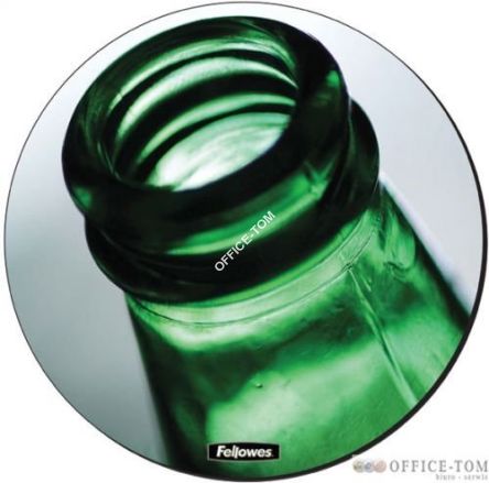 Podkładka pod mysz FELLOWES twarda okrągła, butelka