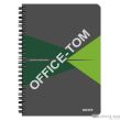 Kołonotatnik Office Card A5, w kratkę, zielony 44580055 Leitz - 3