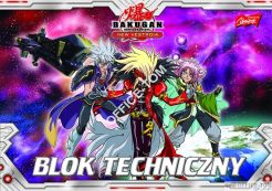 Blok techniczny A4, 10k. BAKUGAN