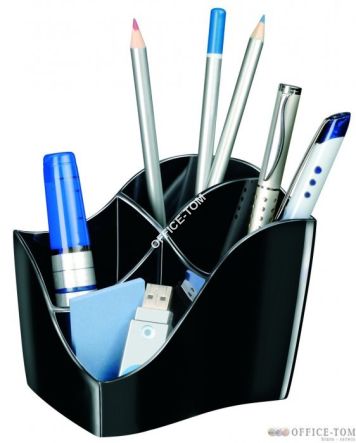 Przybornik CEP ISIS  pismienniczy na biurko czarny