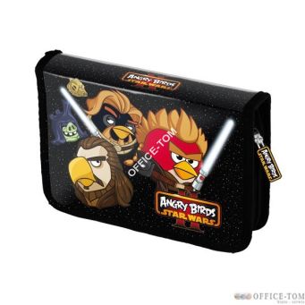 Piórnik dwuklapkowy bez wyp. ANGRY BIRDS & STAR WARS II  St.Majewski
