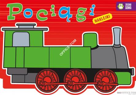 Książka (dla chłopców) Pociągi Zielona Sowa