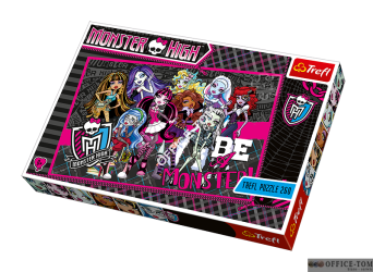 Puzzle Paczka ze Straszyceum/Monster High 260 elementów TREFL 13147