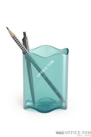 Pojemnik DURABLE na długopisy TREND przezroczysty jasnoniebieski