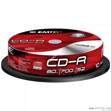 Płyta EMTEC CD-R (10) 700MB x52 Cake Box