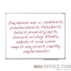 Tablica NOBO biała CLASSIC 1200X1800 magnetyczna suchościeralna, porcelanowa