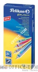 Ołówek automatyczny push 0,5 mat mix(12)