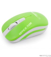 Mysz bezprzewodowa 24GHz URANUS zielonobiała ESPERANZA