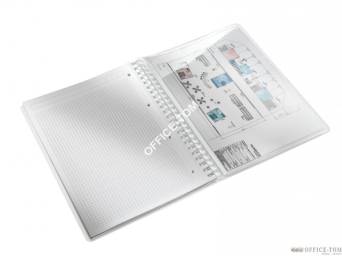 Zeszyt na spirali LEITZ WOW A4 PP kr.niebiesk 46380036