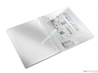 Zeszyt na spirali LEITZ WOW A4 PP kr.niebiesk 46380036