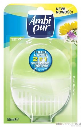 Zawieszka do WC - starter Ambi Pur Flush Fresh Gardens zawieszka + zapas do WC 1szt.