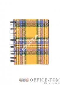 Brulion w twardej oprawie w spirali 80k kr.A7