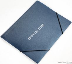 Teczka A4 z gumką SIMPLE niebieska Panta Plast