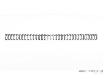 Grzbiety GBC drutowe 34 zwoje - 12,5mm - 100 szt. Czarne