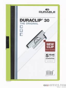 Skoroszyt DURABLE DURACLIP® Original 30 zielony
