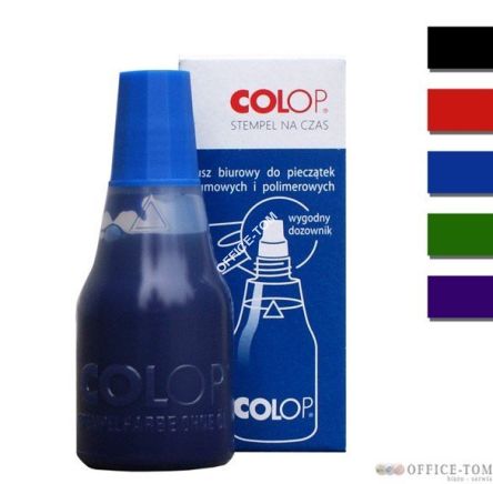 Tusz 25ml.czarny COLOP