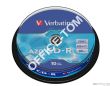 Płyta VERBATIM CD-R  cake box 10  700MB  52x  Crystal  DataLife+ AZO - 2