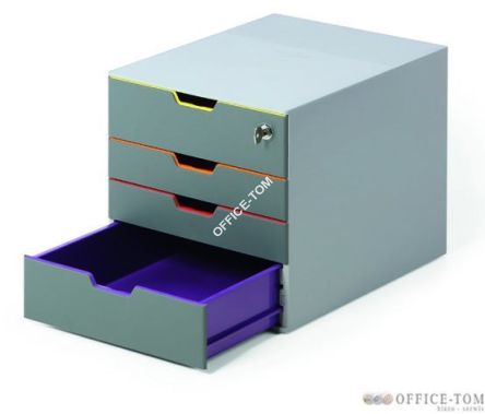 Pojemnik VARICOLOR z 4 szufladkami 760627 DURABLE