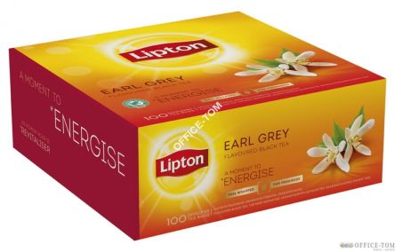 Herbata Lipton Earl Grey (100 saszetek)