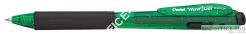 Długopis żelowy WOW BK437CR/D zielony pstrykany gumowy uchwyt PENTEL